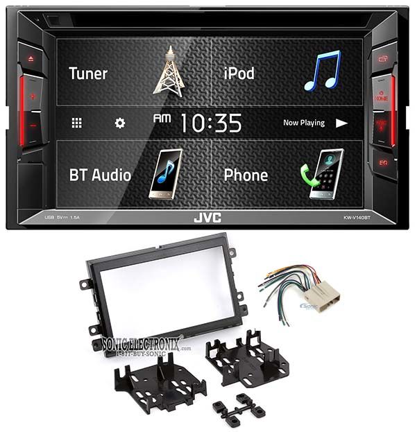 JVC DVD Player w/Bluetooth/USB/iPhone/Android For 2008-10 Ford F-250/350/450/550 Image 1