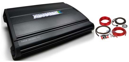 AUTOTEK MM4020.1D Amplifier with Amplifier Kit Image 1