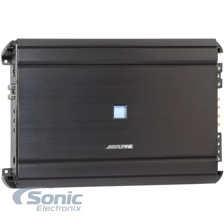 Alpine MRV-M1200 Mono 1200w RMS 2-Ohm Car Audio Stereo Amplifier+Amp Kit+Remote Image 6