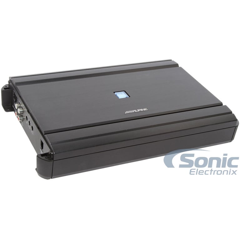 Alpine MRV-M1200 Mono 1200w RMS 2-Ohm Car Audio Stereo Amplifier+Amp Kit+Remote Image 7