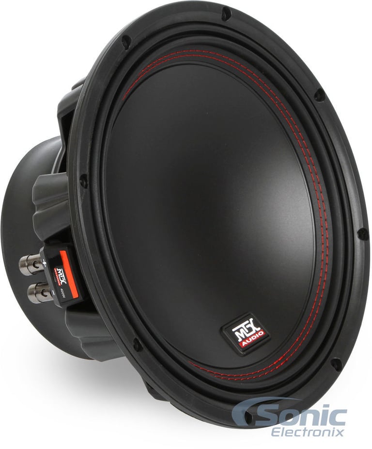 MTX 5510-22 10" 800 Watt DVC 2-ohm Car Audio Subwoofer+Mono Amplifier+Amp Kit Image 4
