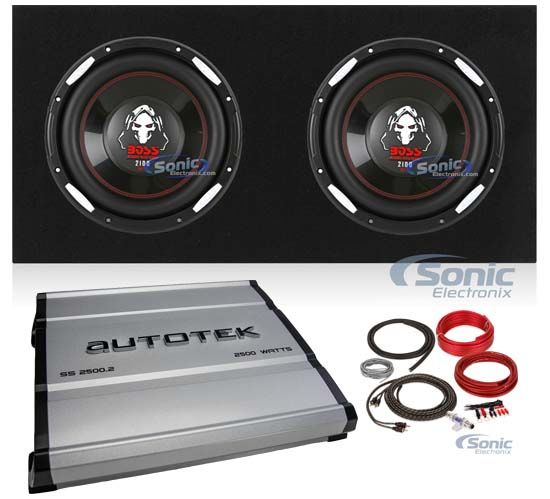 4200W Boss + Autotek Complete Bass Package Image 1