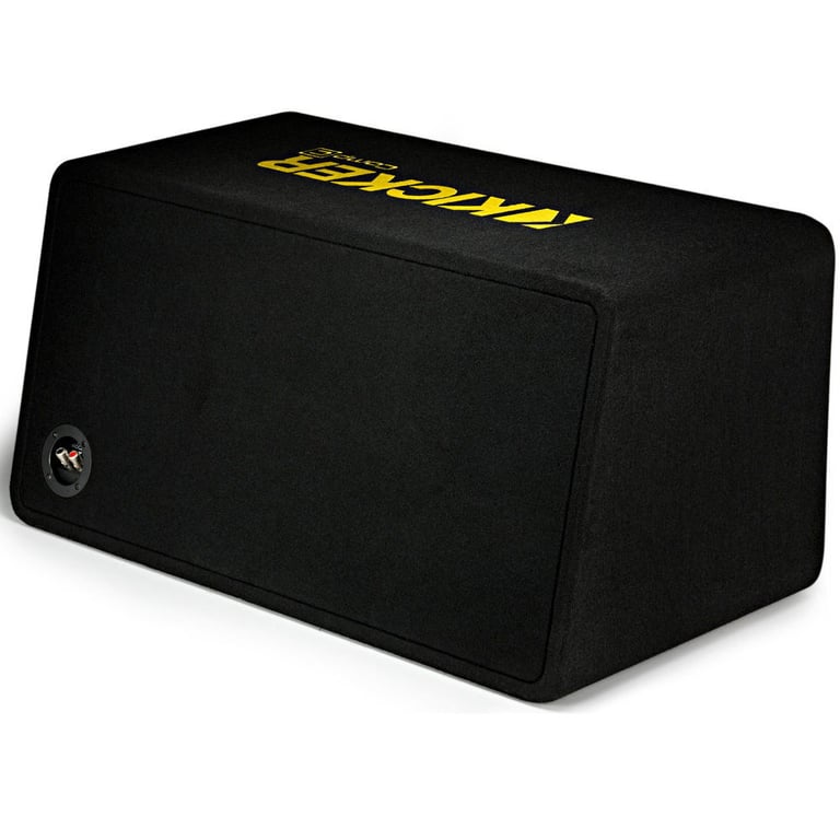 Kicker 44DCWC122 12" 1200W Car Subwoofers Sub Enclosure + Amp + Capacitor Image 47