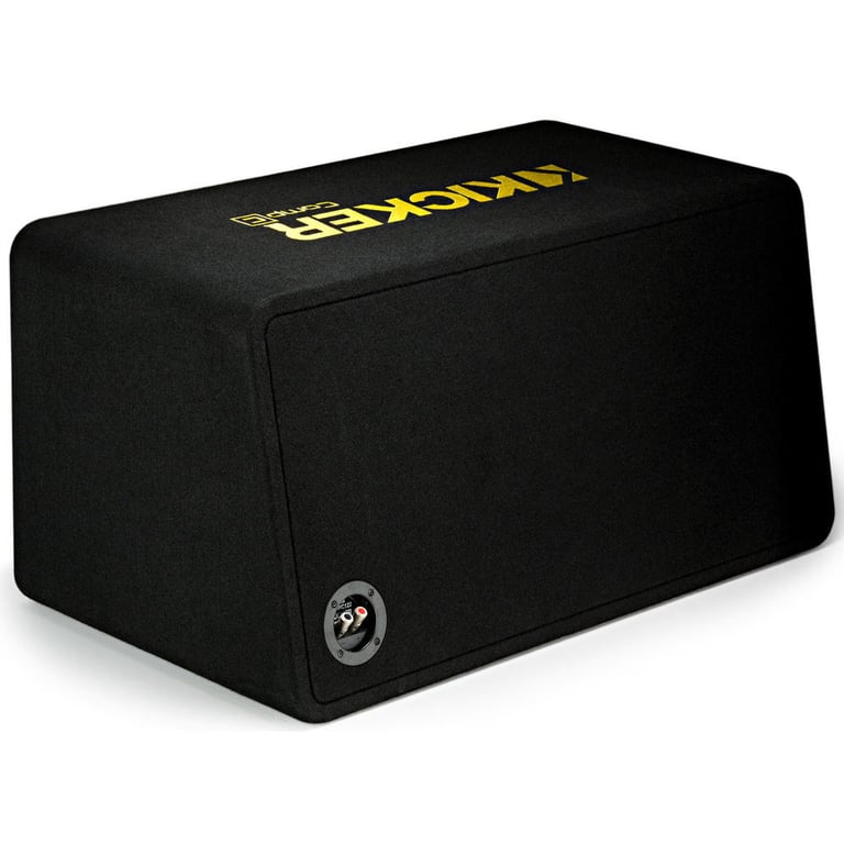Kicker 44DCWC122 12" 1200W Car Subwoofers Sub Enclosure + Amp + Capacitor Image 48