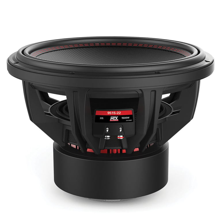 (2) MTX 9515-22 15" 3000 Watt RMS Competition Subwoofers DVC Car Audio Subs Image 4