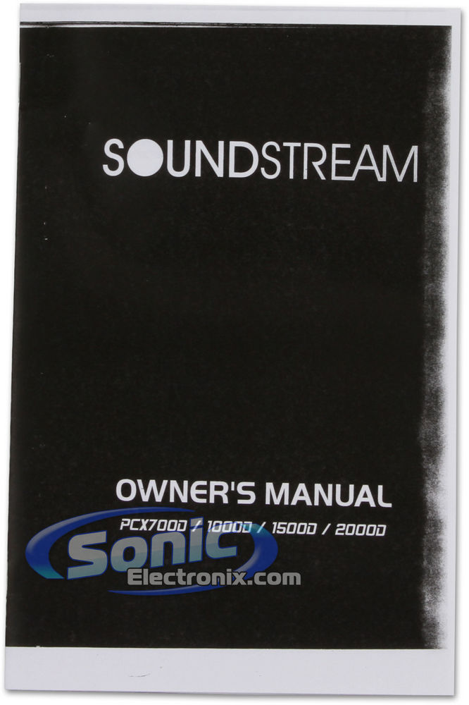 Soundstream PCX700D R/B Image 7