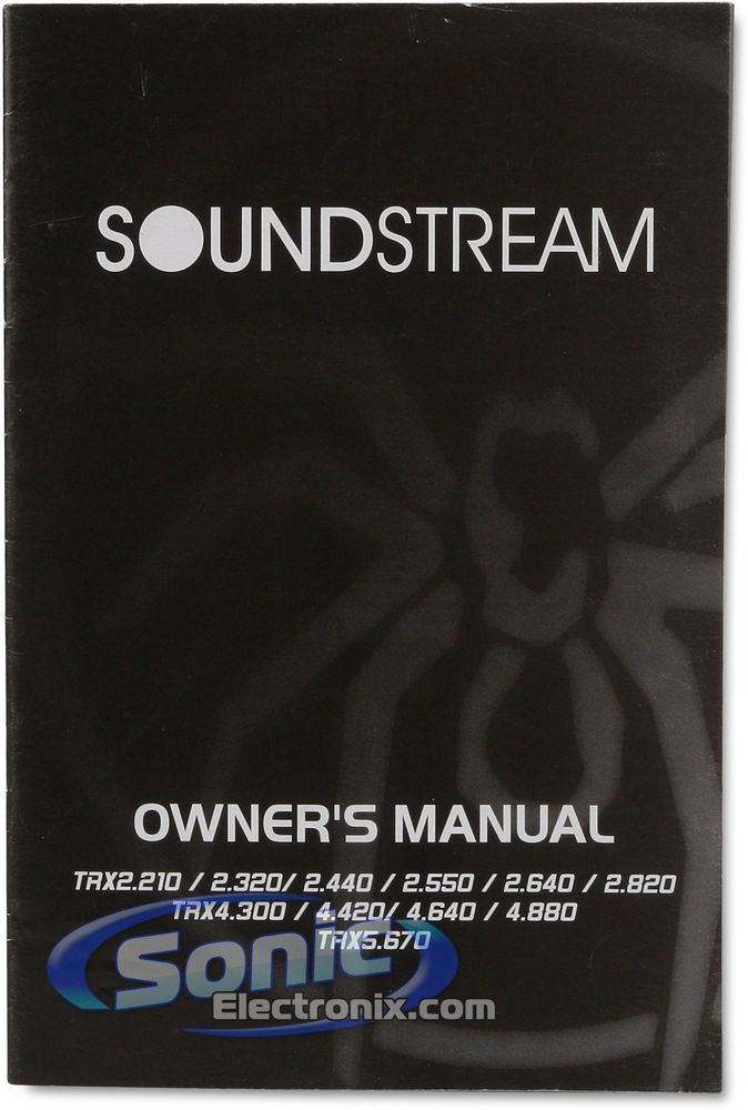 Soundstream TRX2.820 Image 7