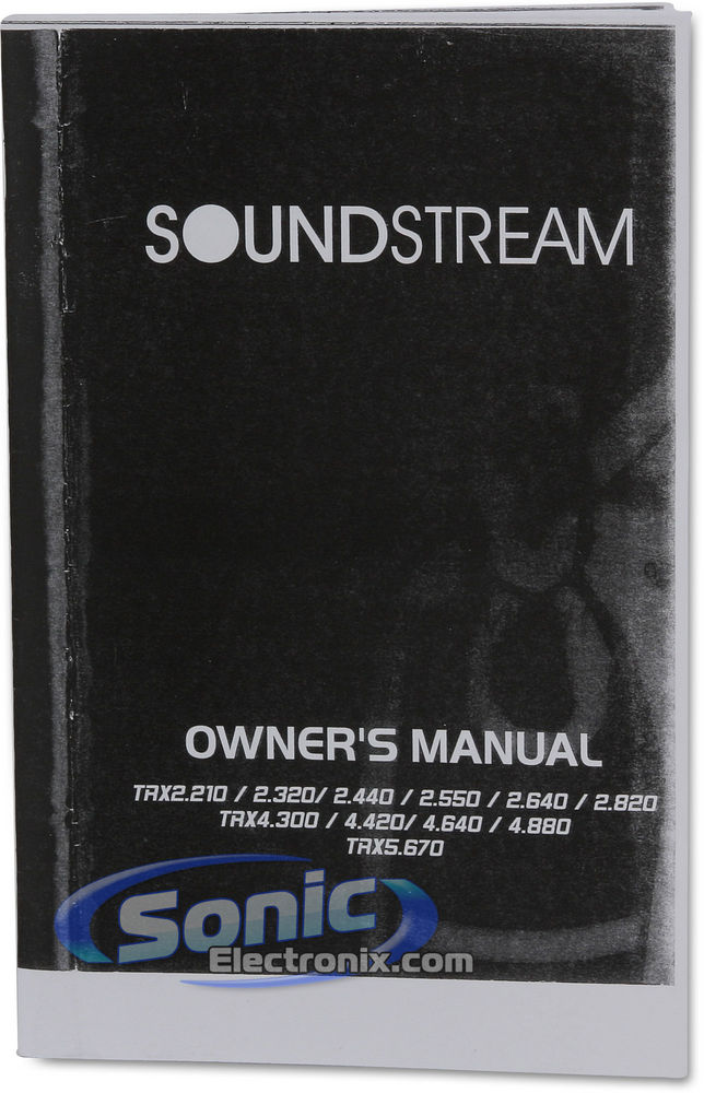 Soundstream TRX2.640 R/B Image 7