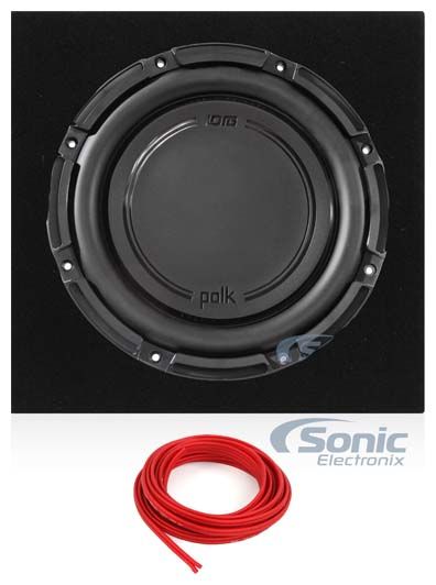 Polk Audio DB1242SVC (DB1242SVC) + Sealed Box & Speaker Wire! Image 1