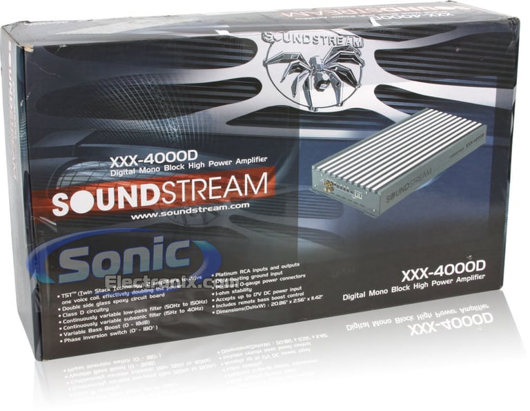 Soundstream XXX-4000D (XXX4000D) R/B Image 8