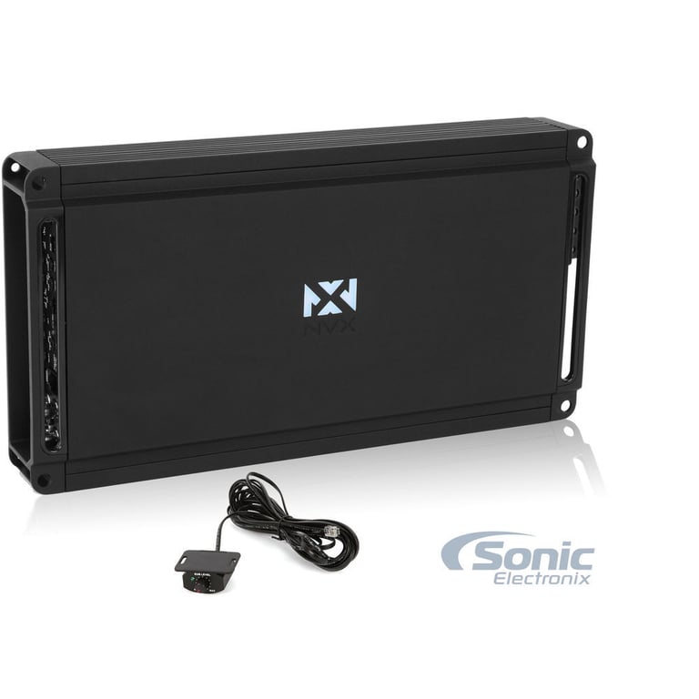 NVX JAD900.5 900W RMS 5-Channel Amplifier + 4 Gauge Wiring Kit + 1 Farad Cap Image 4