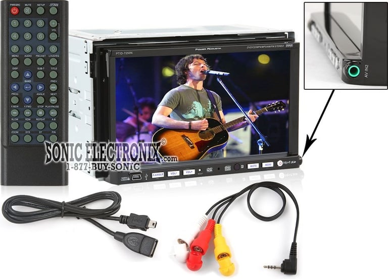 Power Acoustik PTID-7250N Image 1