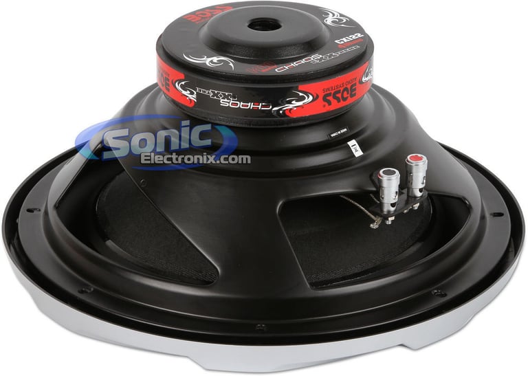2)NEW BOSS CX122 12" 3000W Car Subwoofers + Sub Box + 1600W Amplifier + Amp Kit Image 10