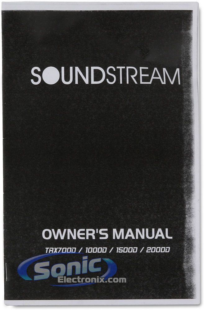 Soundstream TRX700D Image 9