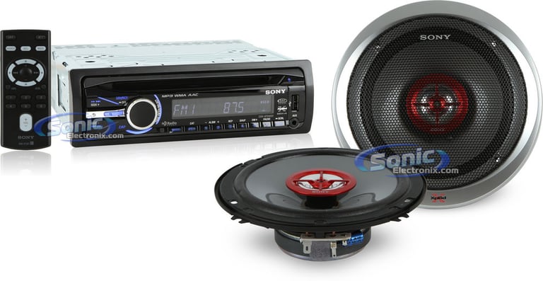 Sony CXS-GT5416F (CDX-GT540UI + Speakers) Image 1