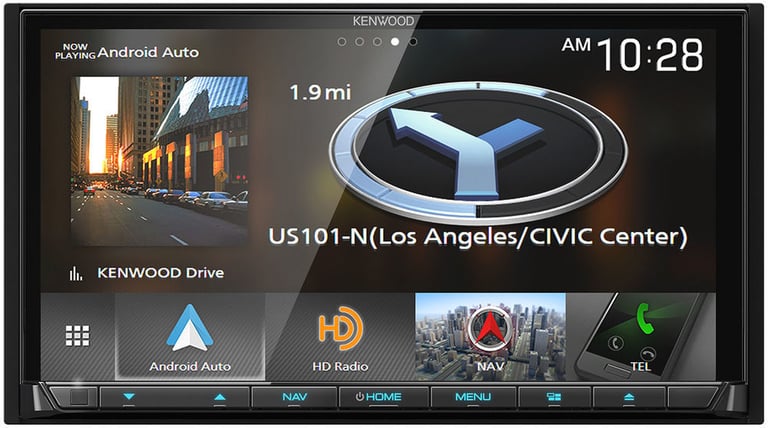 Kenwood DNX875S 6.95" Navigation DVD Bluetooth Receiver iphone/Android+Camera Image 6