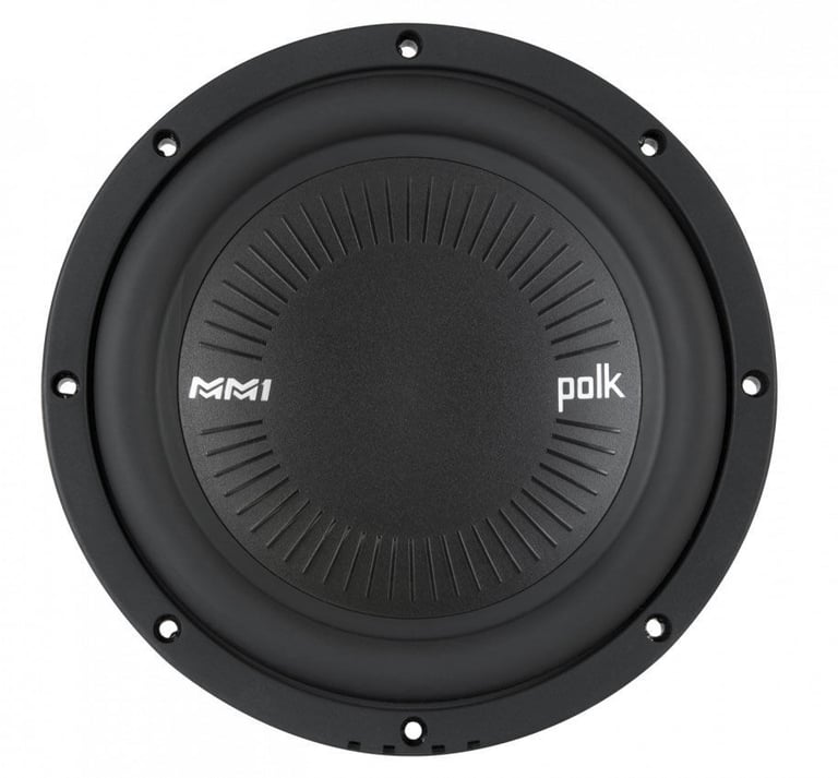 Polk Audio MM842DVC 8&rdquo; 900w DVC Car Audio Subwoofer Sub+Mono Amplifier+Amp Kit Image 10