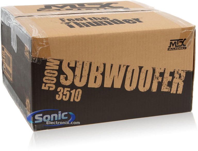 (2) MTX 3510-04 10" 1000 Watt Car Audio Subwoofers+Kicker Mono Amplifier+Amp Kit Image 7