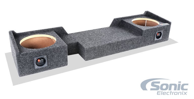 10" Kicker Subwoofers+Amp+Sub Box+Wires For 2004-08 Ford F150 Xcab or Super Crew Image 3