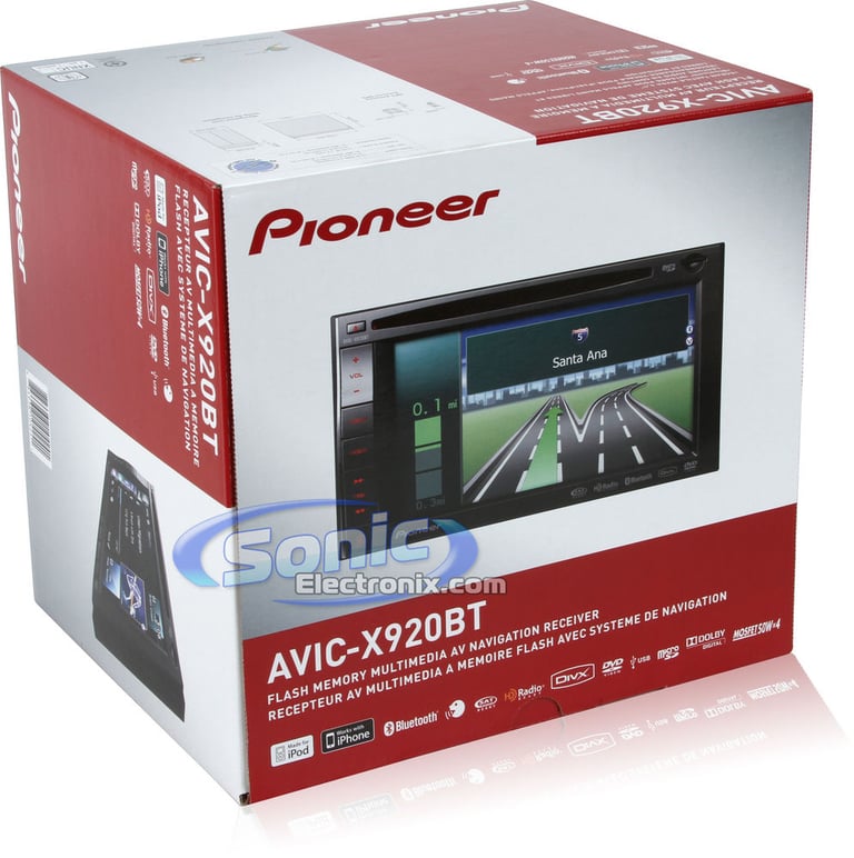 Pioneer AVIC-X920BT Factory Refurbished Image 12