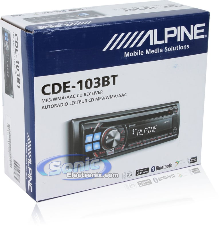 Alpine CDE-103BT Image 8