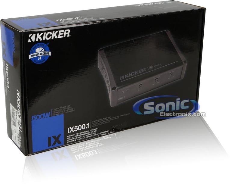 Kicker IX500.1 (10IX500.1) Open Box Image 10