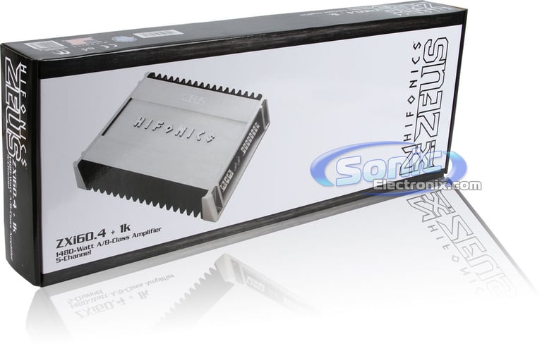 Hifonics Zeus ZXi60.4 + 1K (Factory Refurbished) Image 8