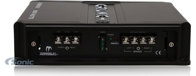 Crunch PD800.2 800w 2-Channel Amplifier Car Audio Power Drive Class AB+Amp Kit Image 11