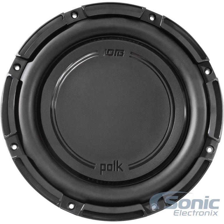 (2) Polk Audio DB1042SVC 10&rdquo; 2100w Subwoofers+Sealed Box+Mono Amplifier+Amp Kit Image 11