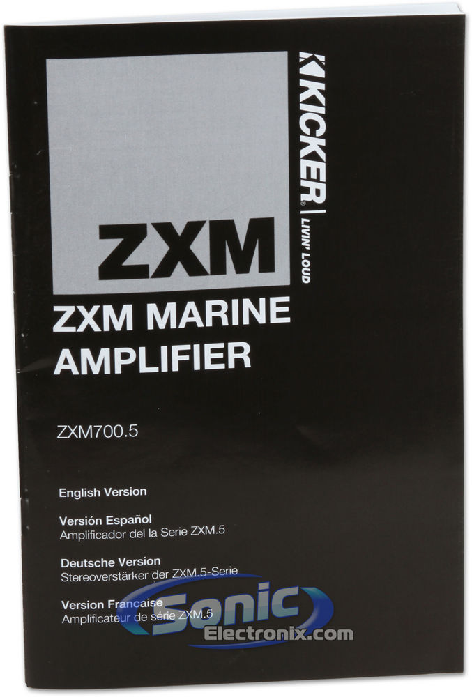 Kicker ZXM700.5 (10ZXM700.5) Image 7