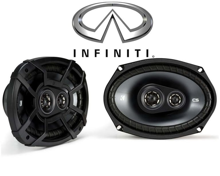 Kicker 6x9" Rear Factory Speaker Replacement For 2005-2007 INFINITI G35 Image 1