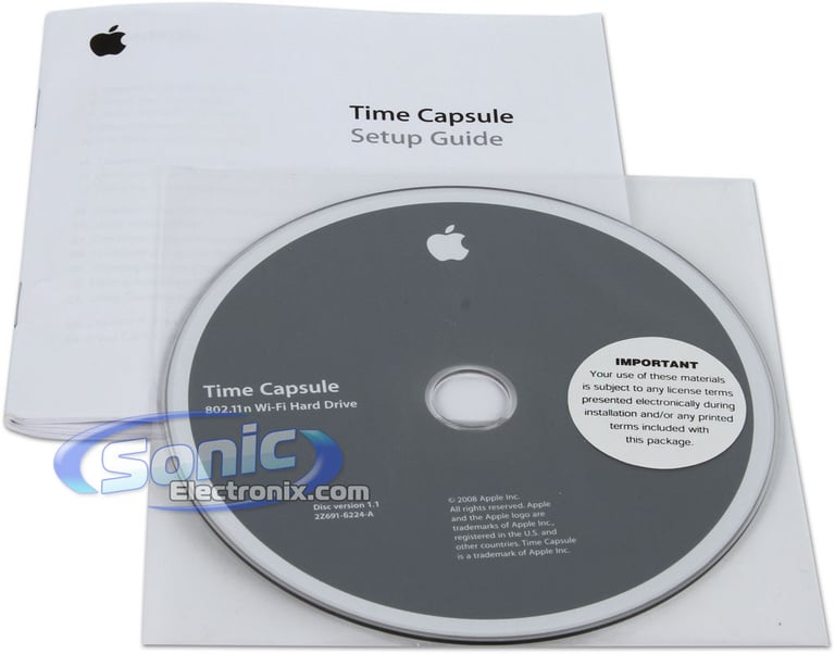 Apple Time Capsule 500GB MB276LL/A R/B Image 4