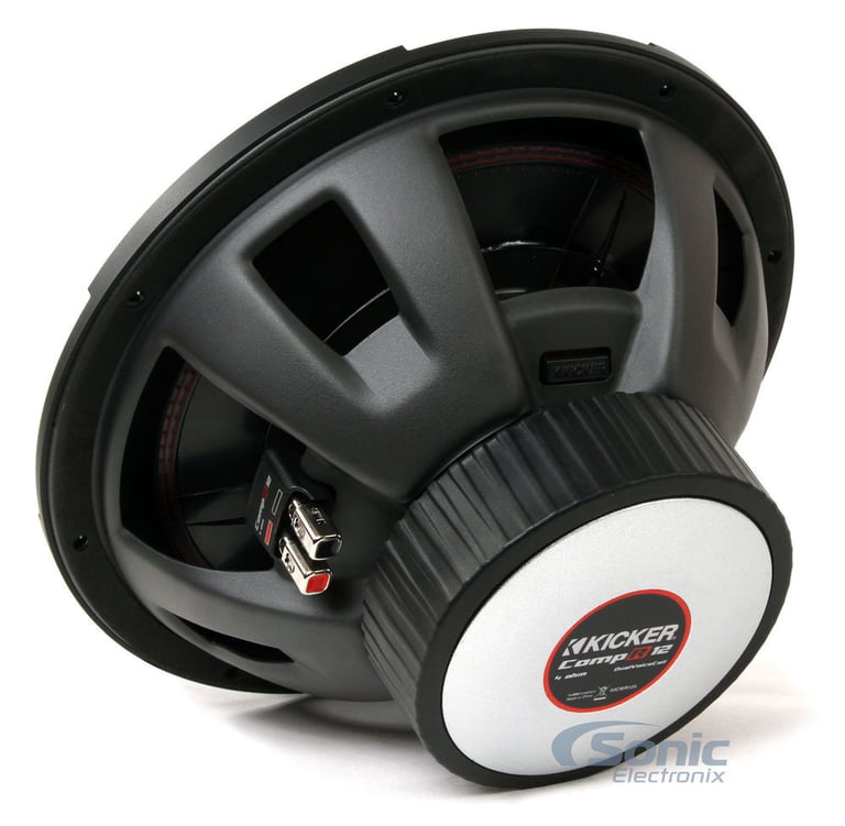 (2) Kicker 48CWR124 COMPR12 12" 1000w Car Subwoofers+Sealed Box+MTX Amp+Amp Kit Image 21