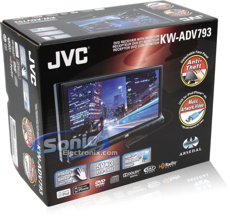 JVC Arsenal KW-ADV793 Image 9