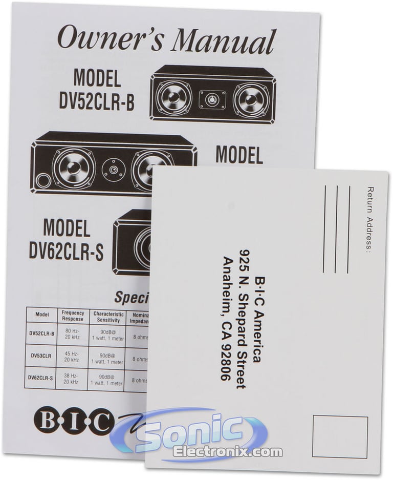 BIC America DV62CLR-S Image 5