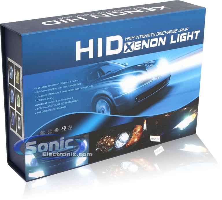 HID Xenon Light 9007-2-8000K Image 6