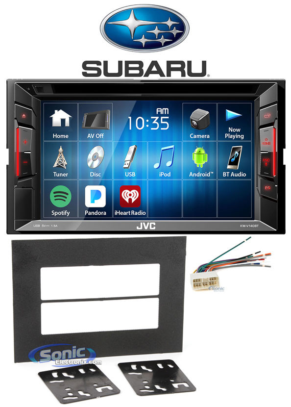 JVC 6.2" Bluetooth DVD Player Receiver iPhone/Android For 05-08 Subaru Forester Image 1