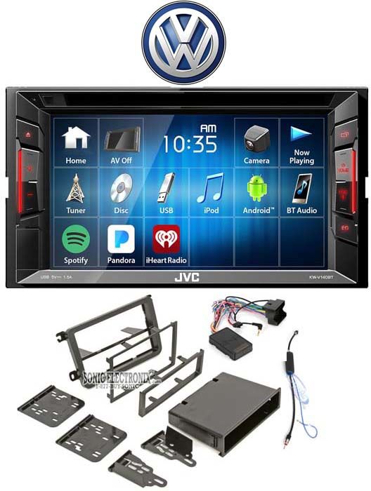 JVC DVD/CD Player w/Bluetooth/USB/iPhone/Android For 2006-15 Volkswagen Passat Image 1