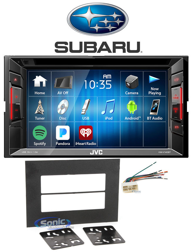 JVC 6.2" Bluetooth DVD/CD Player Receiver iPhone/Android For 95-03 Subaru Legacy Image 1