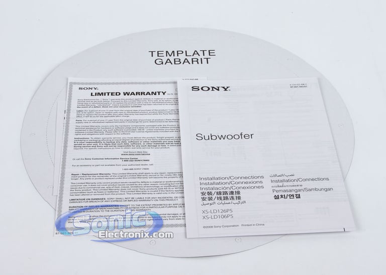 Sony XS-LD126P5 Image 5