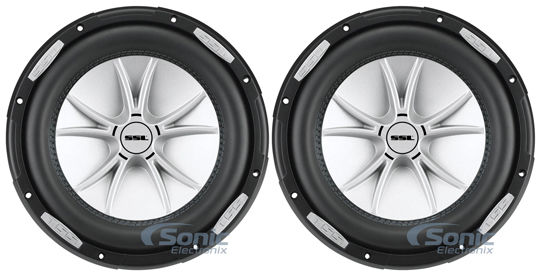 (2) Sound Storm SLR8DVC 2000 Watt 8" DUAL 4-Ohm DVC Car Audio Subwoofers Subs Image 1