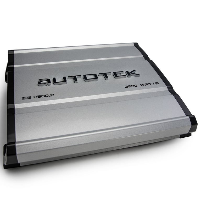 Autotek SS2500.2 Super Sport 2500w 2-Channel Car Amplifier Class A/B + Amp Kit Image 8