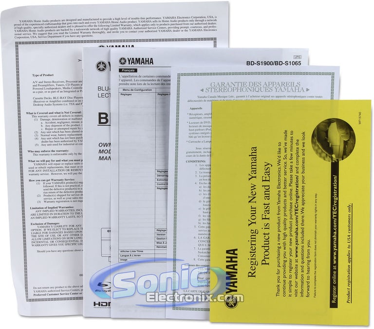 Yamaha BD-S1065 (BDS-1065/BL) Image 9
