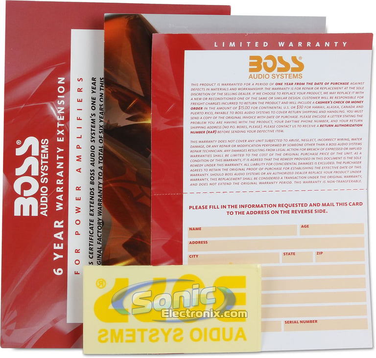 Boss NX3000.4 Image 8