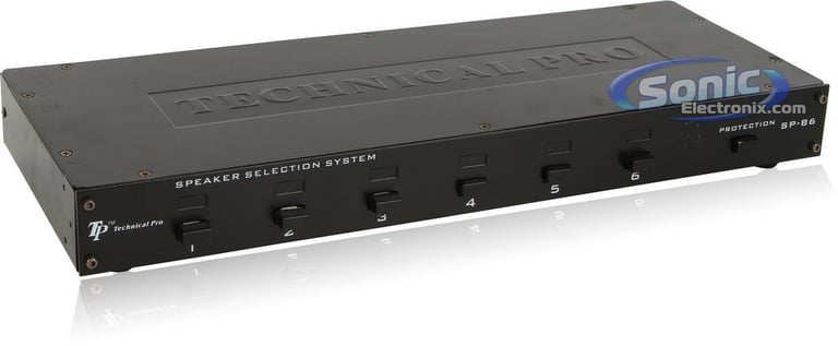 Technical Pro SP-B6 (Black) Image 1