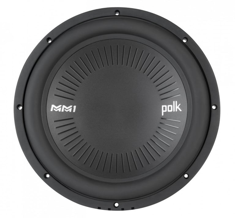 Polk Audio MM 1242 DVC 12&rdquo; 1260w Car Audio Subwoofer Sub+Mono Amplifier+Amp Kit Image 9