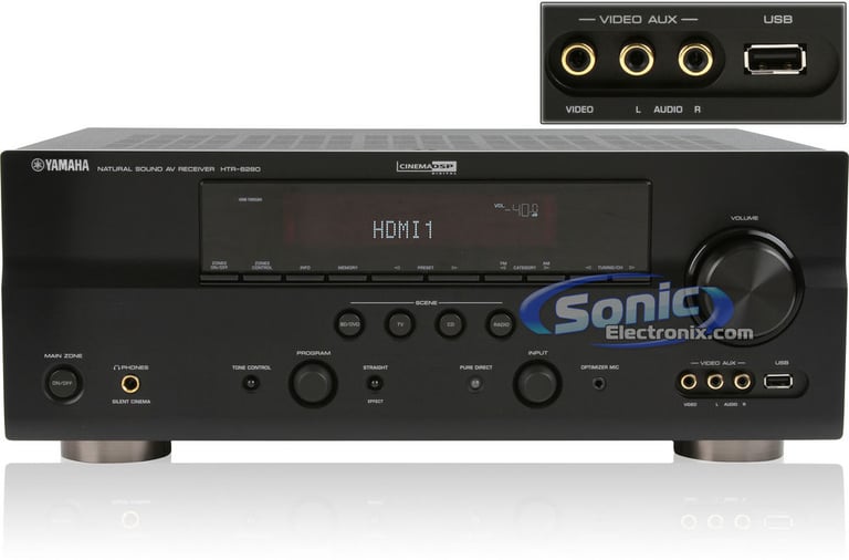Yamaha HTR-6280BL (HTR-6280) Image 3