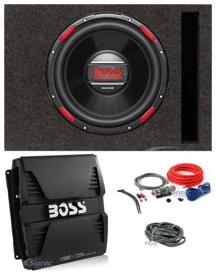 Boss Audio AR120DVC Complete Bass Package Image 1
