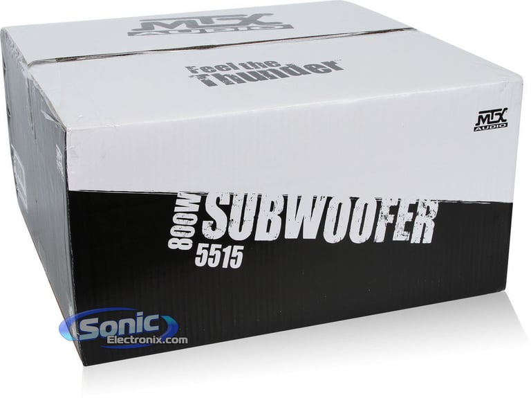 MTX 5515-44 15" 800 Watt DVC Car Audio Subwoofer Sub+Mono Amplifier+Amp Kit Image 6