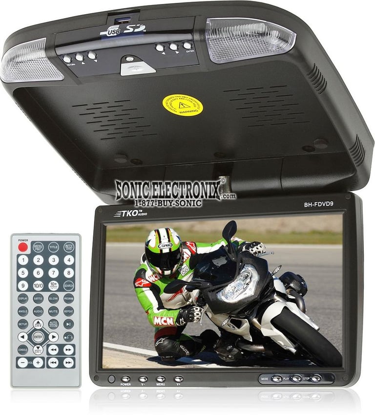 TKO Audio BH-FDVD9 (Black) Image 1